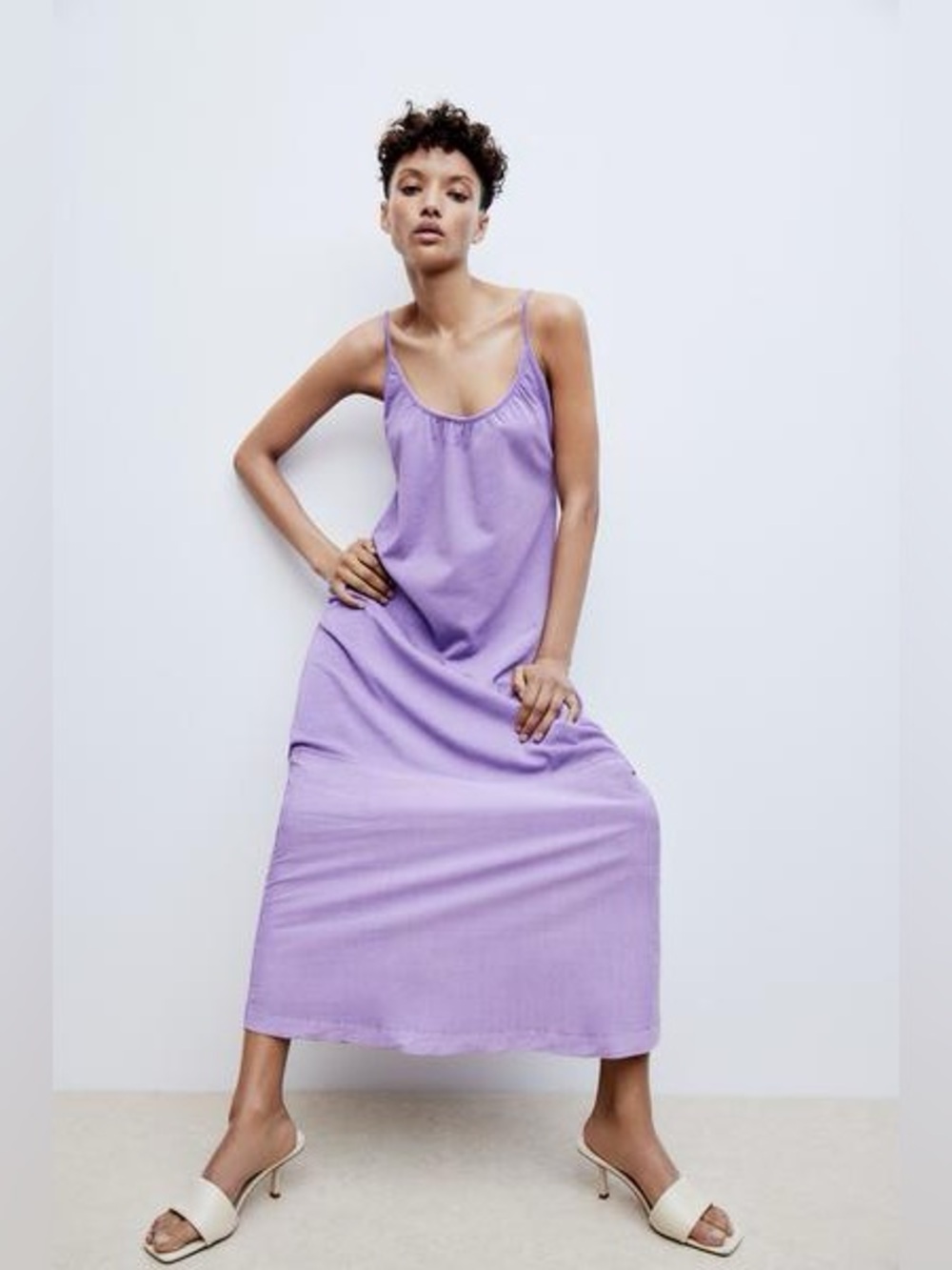 Zara long matching dress